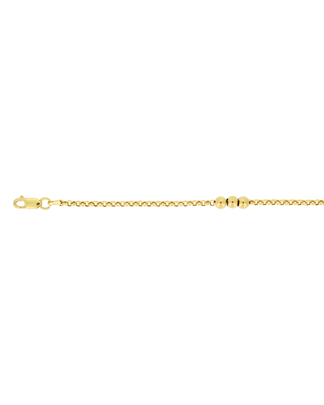 18CT Y/G FANCY NKLT 001